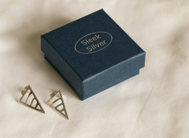 Silver Fir Tree Ear Studs