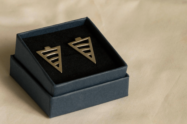 Silver Fir Tree Ear Studs