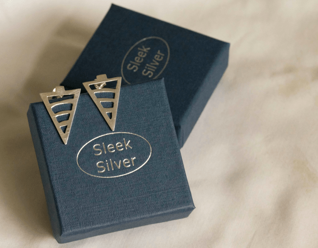 Silver Fir Tree Ear Studs